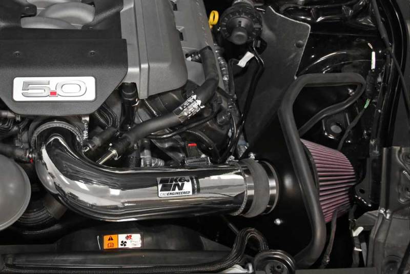 Ford Mustang Performance Air Intake - K&N Engineering - Typhoon - `15-`27